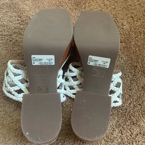 SCHUTZ Rinna Mule in White - Picture 4 of 6